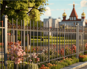 Ограда для цветника