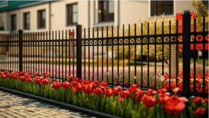 Ограда для цветника