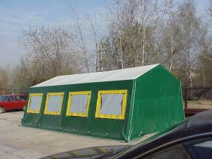 Палатка с окнами