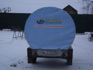 Тент для прицепа нестандартной формы