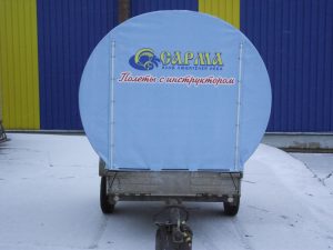 Тент для прицепа нестандартной формы