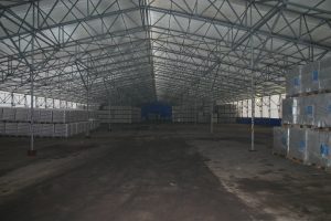Каркасно-тентовый склад